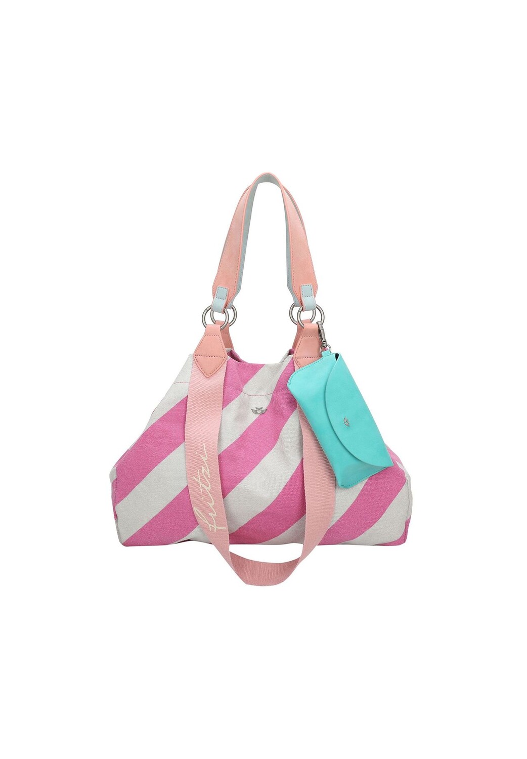 

Сумка-шоппер Izzy Ice из парусины M 42 см Fritzi aus Preußen, цвет Pink Sand