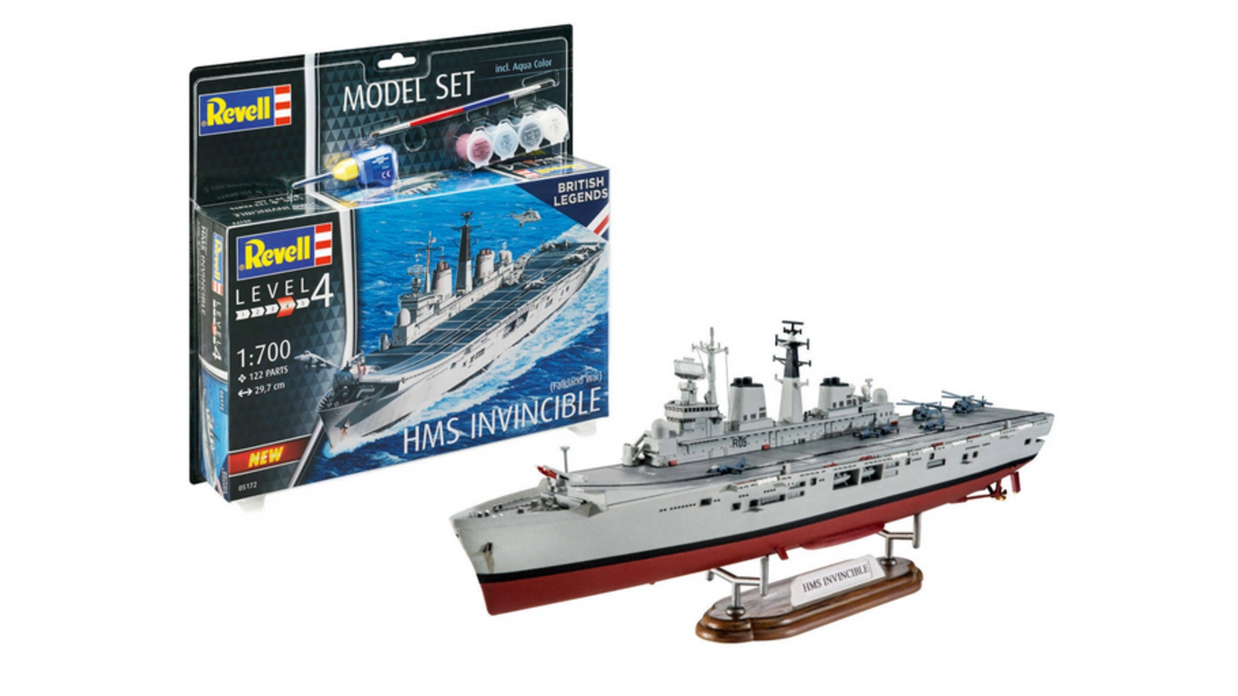 цена Набор моделей Revell HMS Invincible (Фолклендская война)