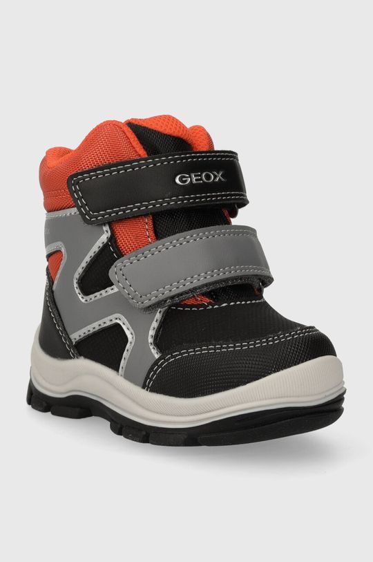 Детские зимние ботинки Geox B263VD 0CEFU B FLANFIL B ABX, черный детские кроссовки aerantis b abx geox черный