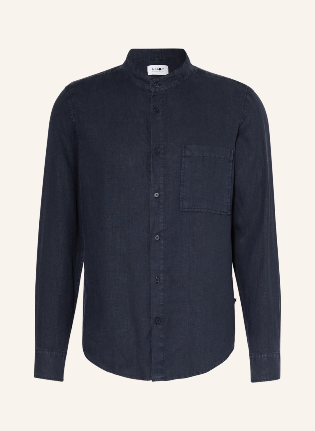 

Рубашка NN.07 EDDIE Regular Fit mit Stehkragen, темно-синий