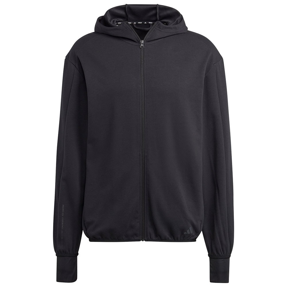 

Толстовка adidas Yoga Base Full Zip, черный