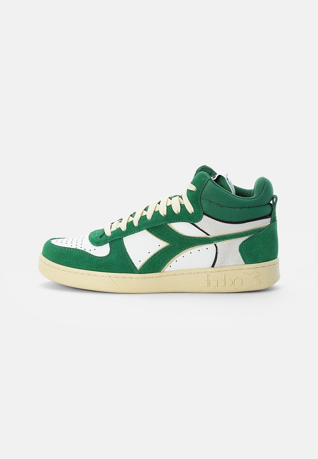 

Высокие кроссовки Diadora Magic Basket Demi Cut Unisex, зеленый/белый