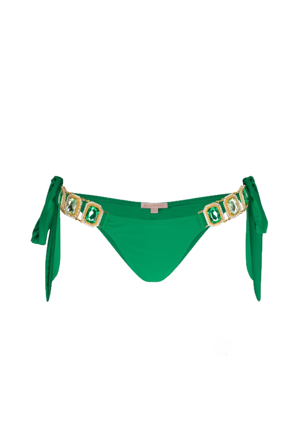 

Плавки бикини Moda Minx Bikini Hose Boujee Tie Side Brazilian, зеленый