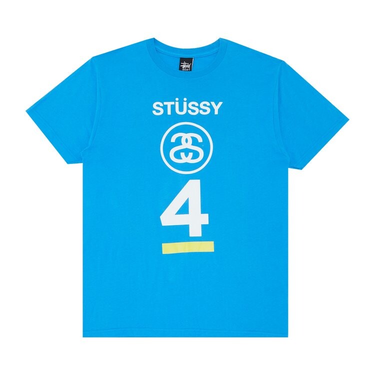 

Футболка Stussy 4 Stack 'Brite Blue', синий