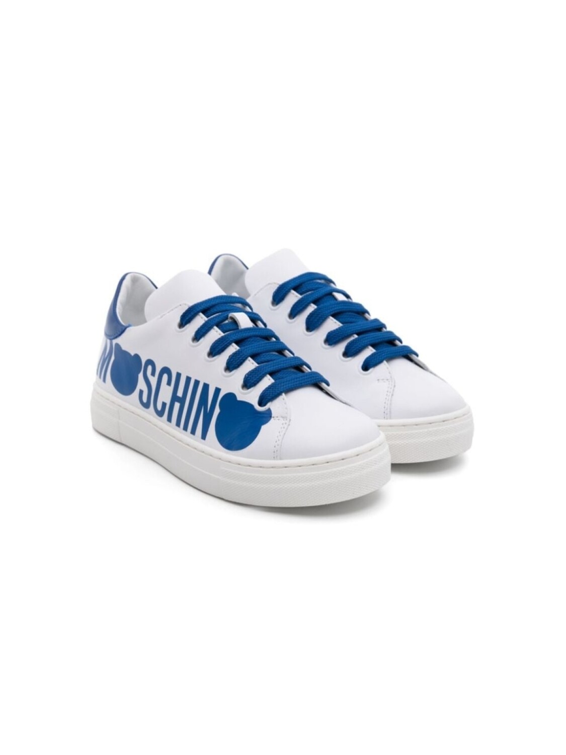 

Moschino Kids кроссовки Teddy Bear, белый