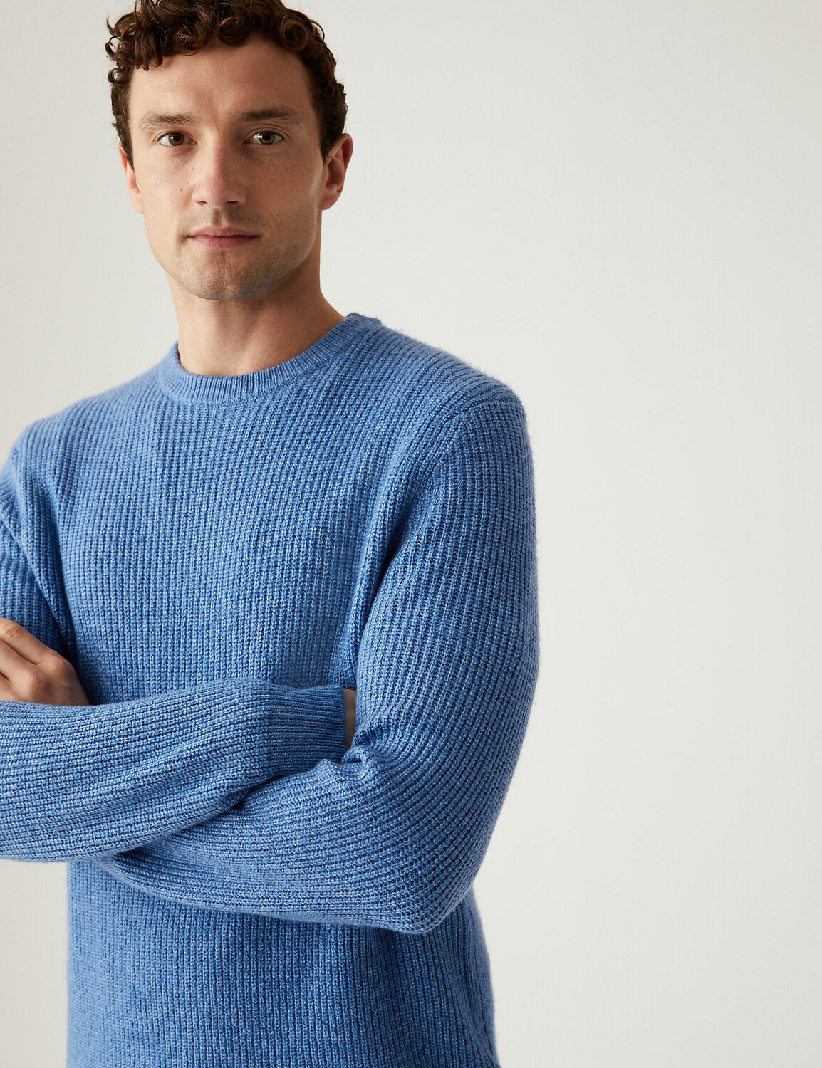 

Джемпер Supersoft с круглым вырезом Marks & Spencer