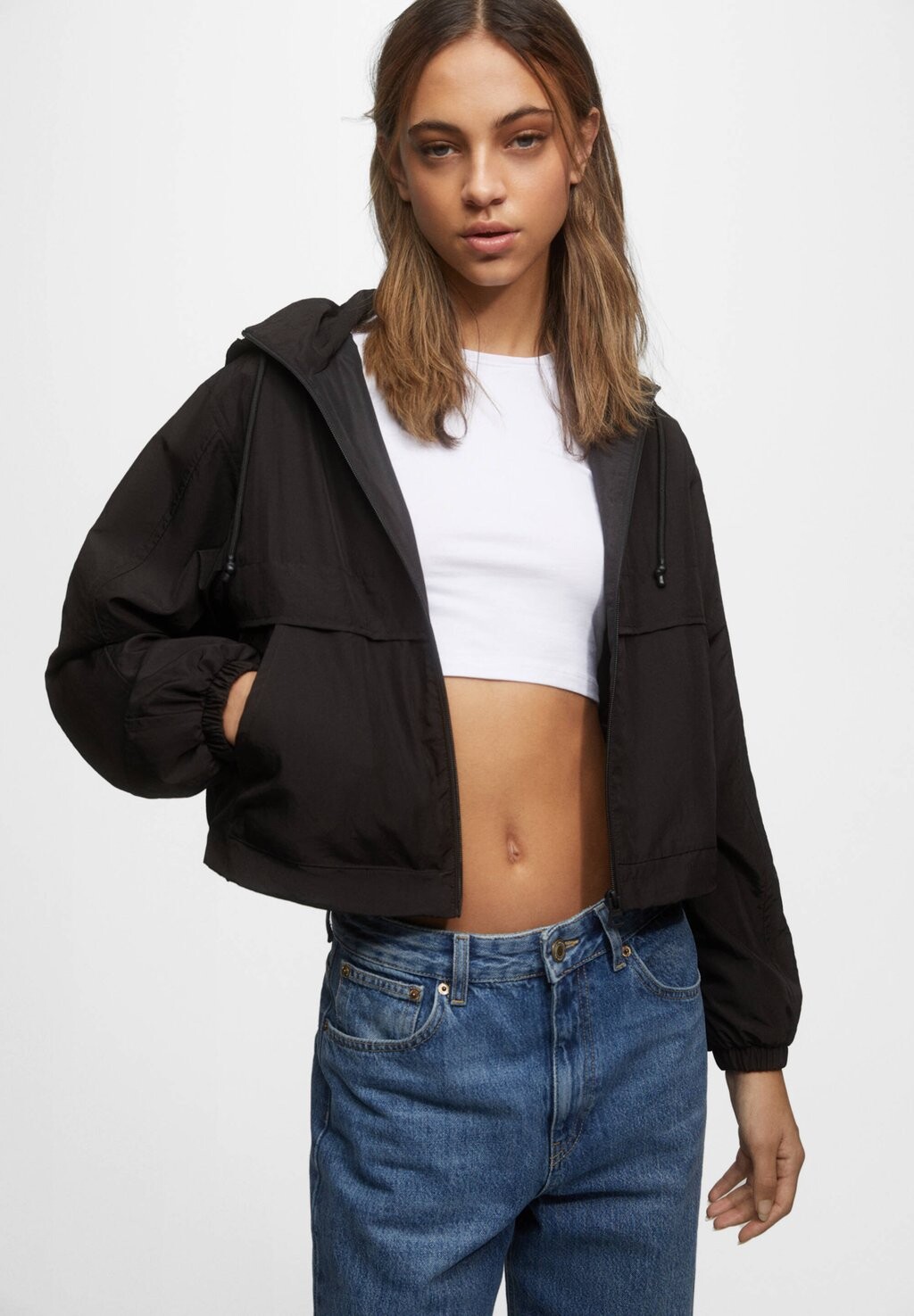 

Легкая куртка PULL&BEAR, Черный