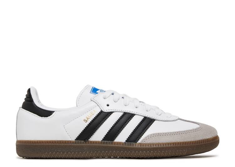 

Кроссовки Adidas SAMBA OG 'WHITE BLACK GUM', белый