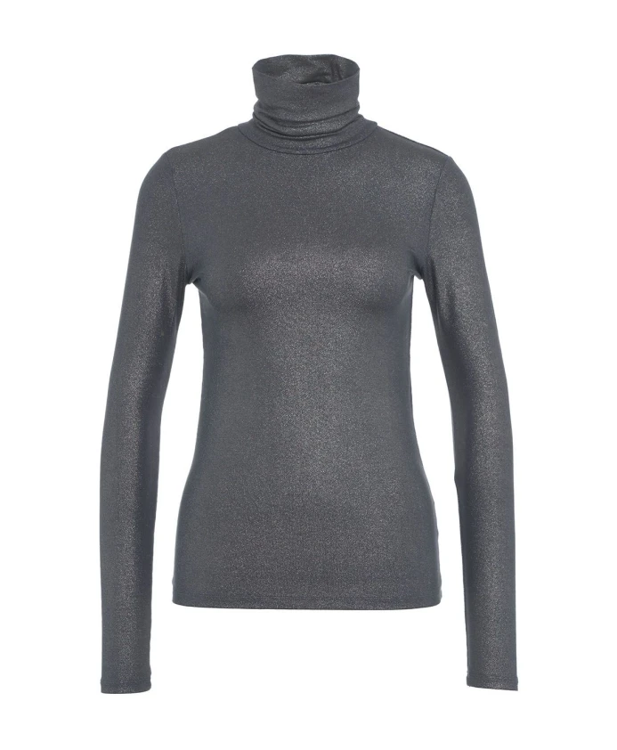 

Серебряные футболка и поло AW24 Majestic Filatures, серый
