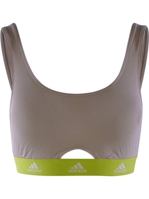 

Бюстье-Бралетт с круглым вырезом Adidas Sportswear, бежевый