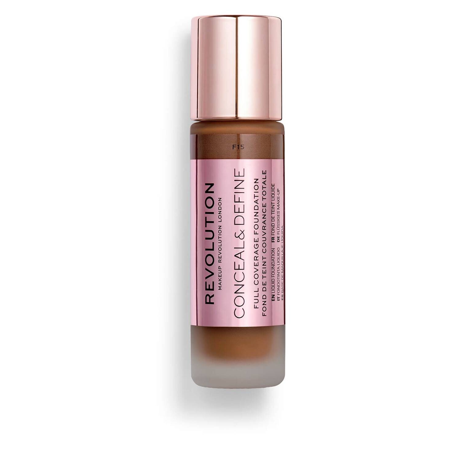 

Тональная основа Makeup Revolution Conceal & Define Foundation