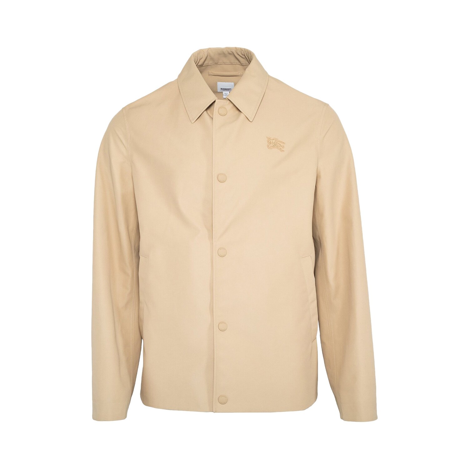 

Куртка с длинными рукавами на пуговицах Burberry, цвет Soft Fawn