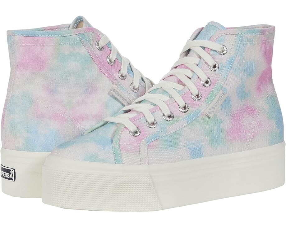 Кроссовки Superga 2705 Print, цвет Pastel Tie-Dye