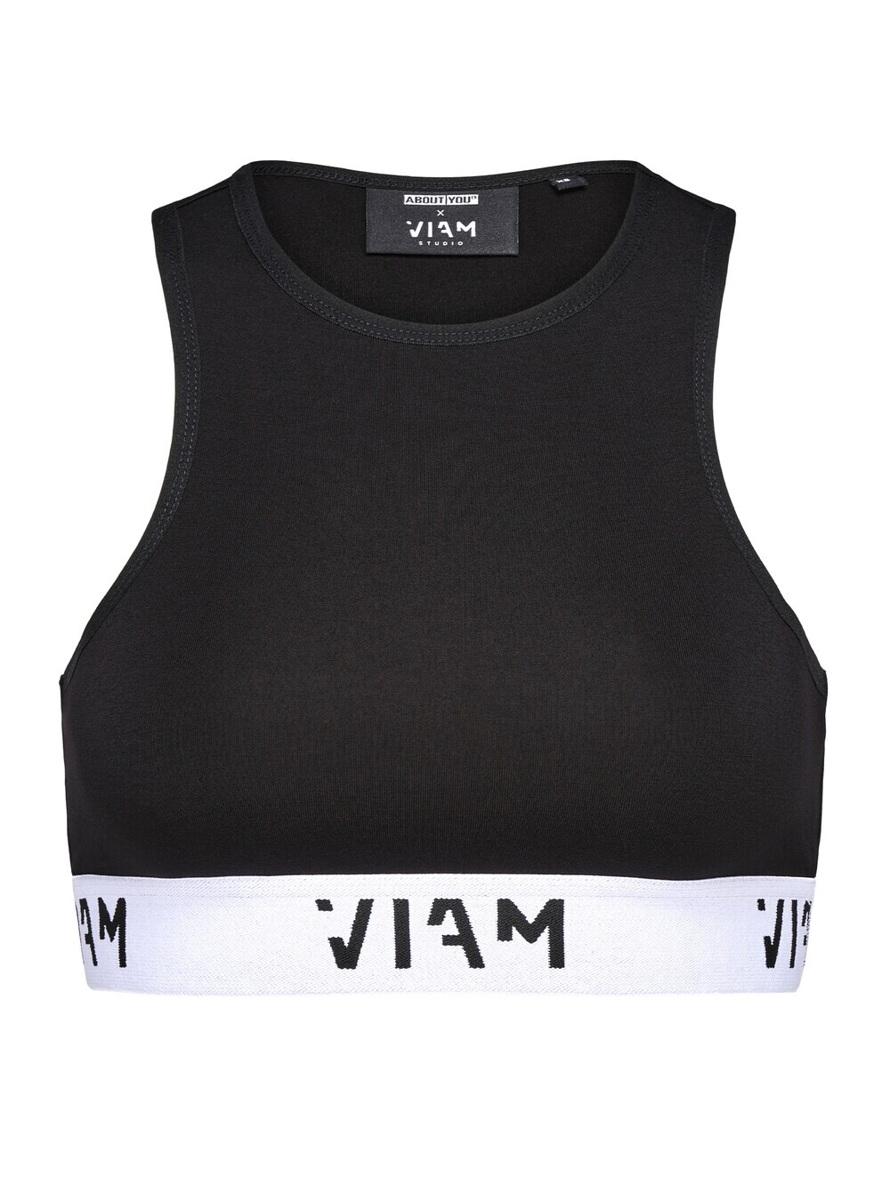 

Топ ABOUT YOU x VIAM Studio Decisive, черный