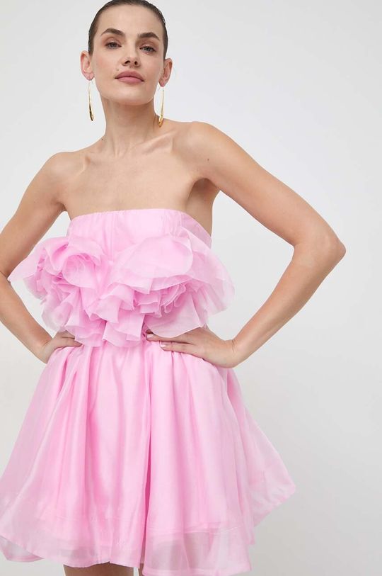 Платье Bardot, розовый