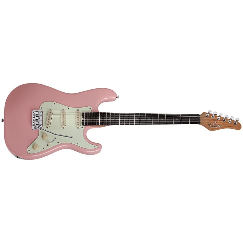 

Электрогитара Schecter 274 Nick Johnston Traditional Signature Guitar, Ebony, Atomic Coral
