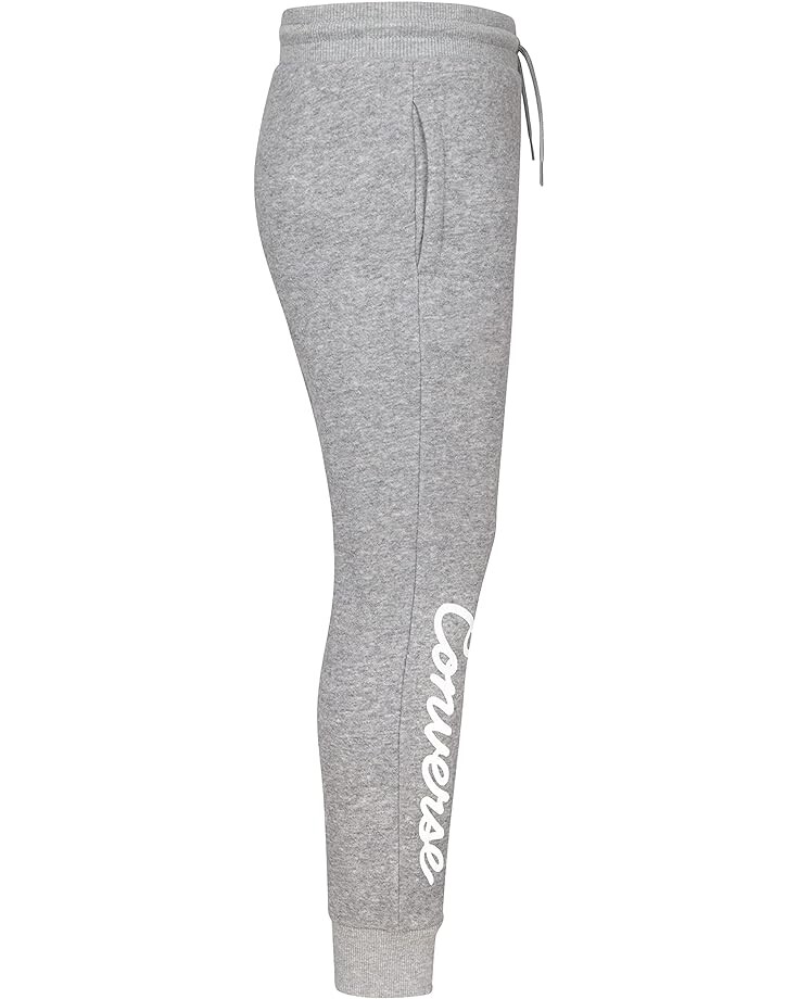 

Брюки Converse Fleece Script Logo Joggers, цвет Dark Grey Heather