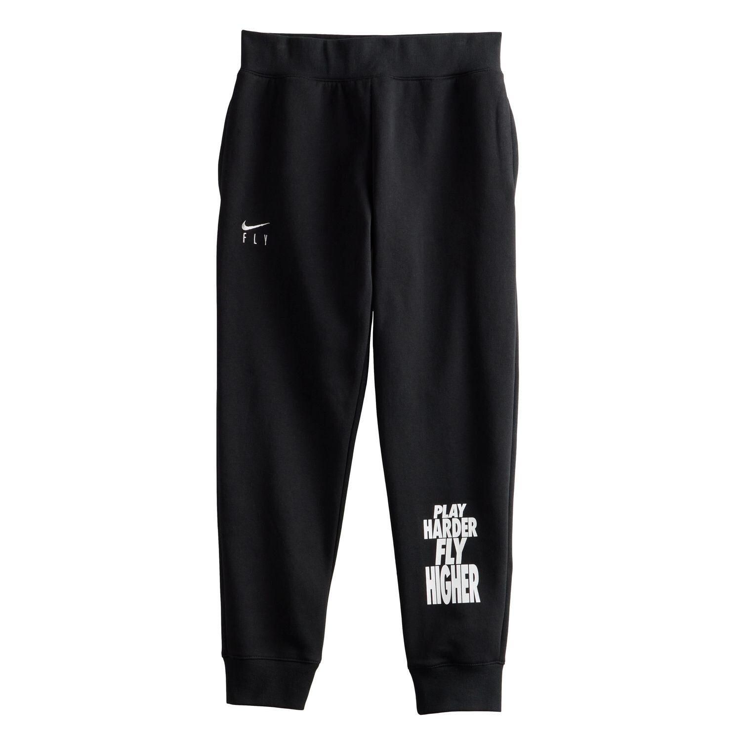 

Флисовые спортивные штаны Nike Fly Club для девочек 7–16 лет Nike, черный