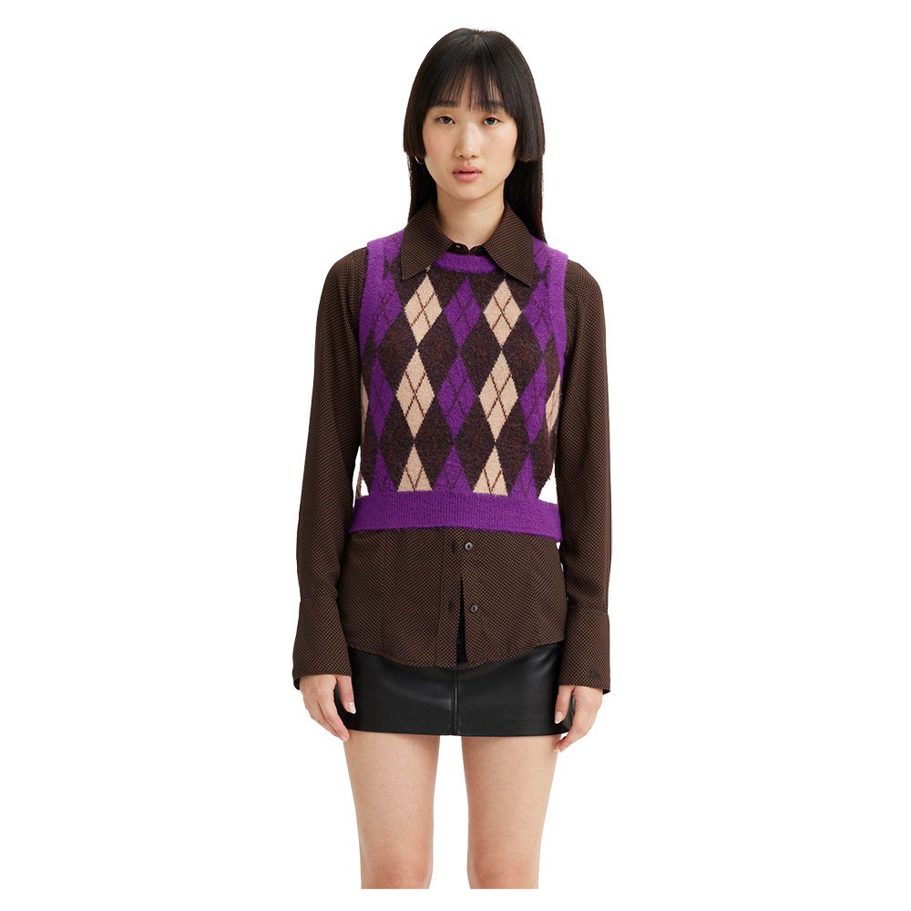 Жилет Levi´s Deja Vu Sweater, фиолетовый
