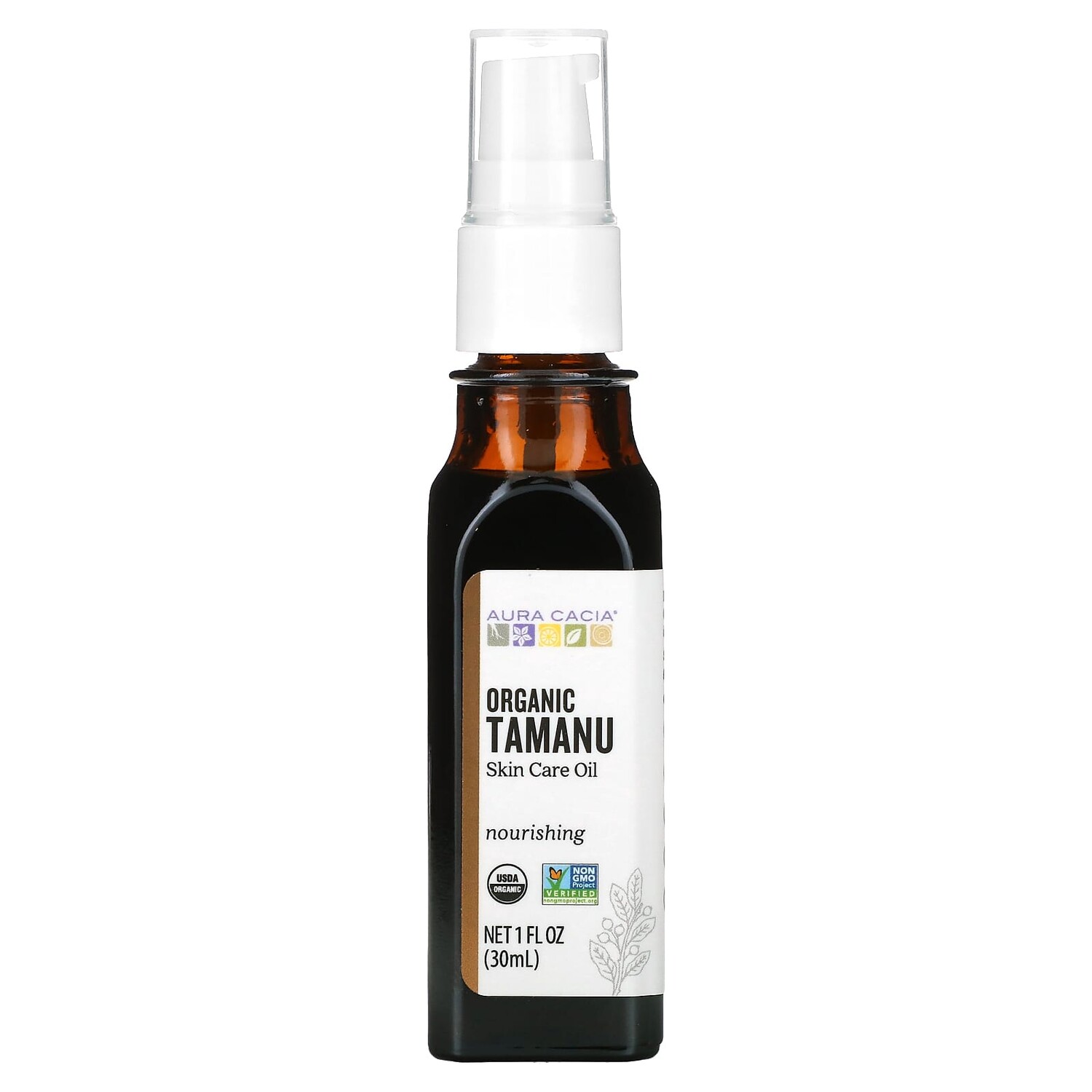 

Органическое масло таману для ухода за кожей, 30 мл (1 жидк. унция), Aura Cacia