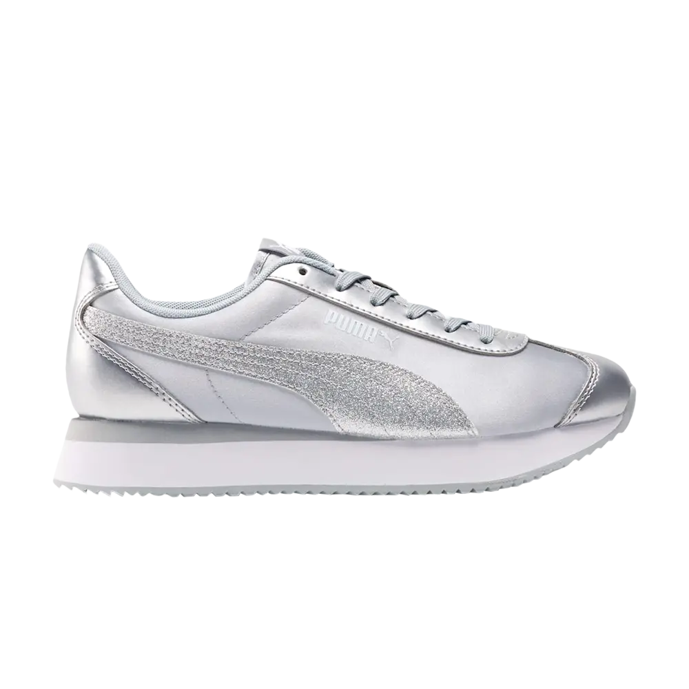 

Кроссовки Wmns Turino Stacked Puma, серебро