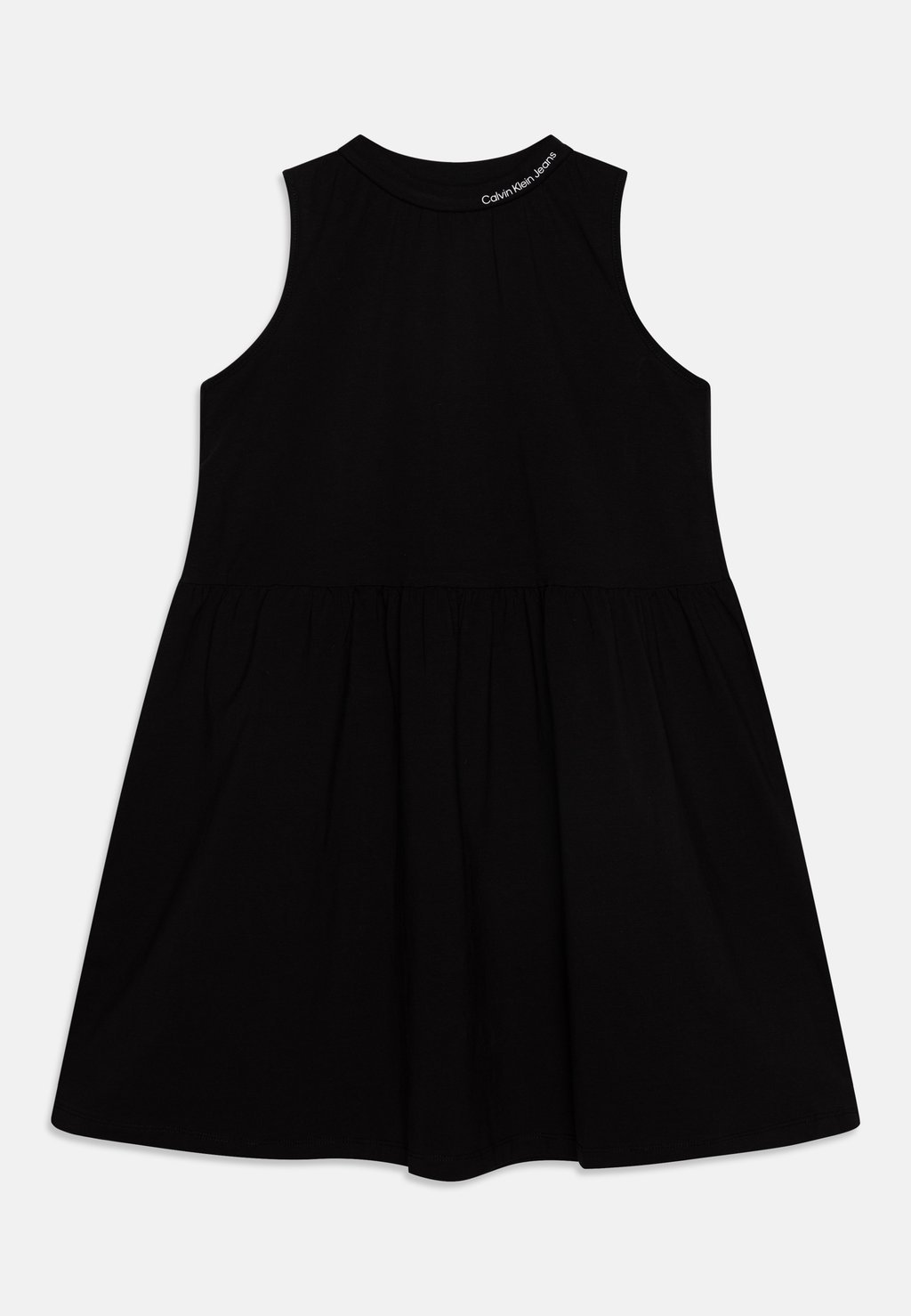 

Платье из джерси Minimalistic Mockneck Dress Calvin Klein Jeans, черный