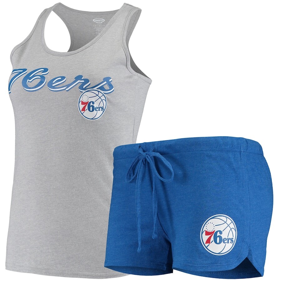 

Пижамный комплект Concepts Sport Philadelphia 76Ers, серый