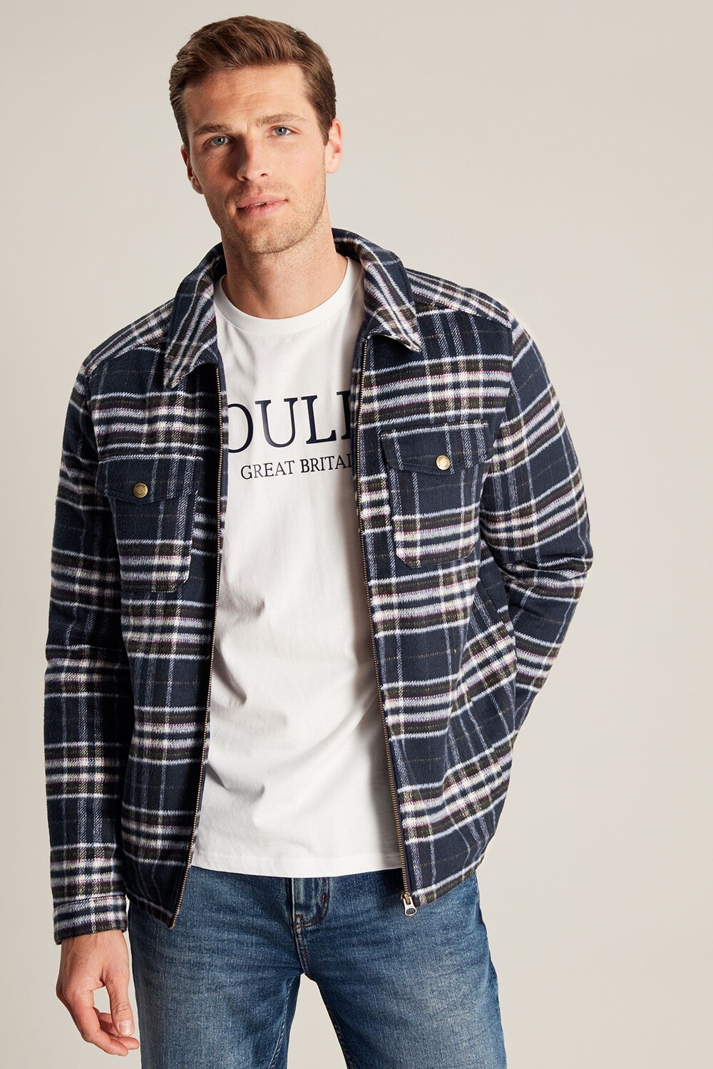 

Гарсвудское пальто Joules, синий