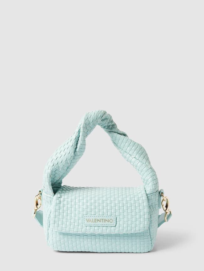 

Сумочка в плетеном виде Valentino, светло-синий