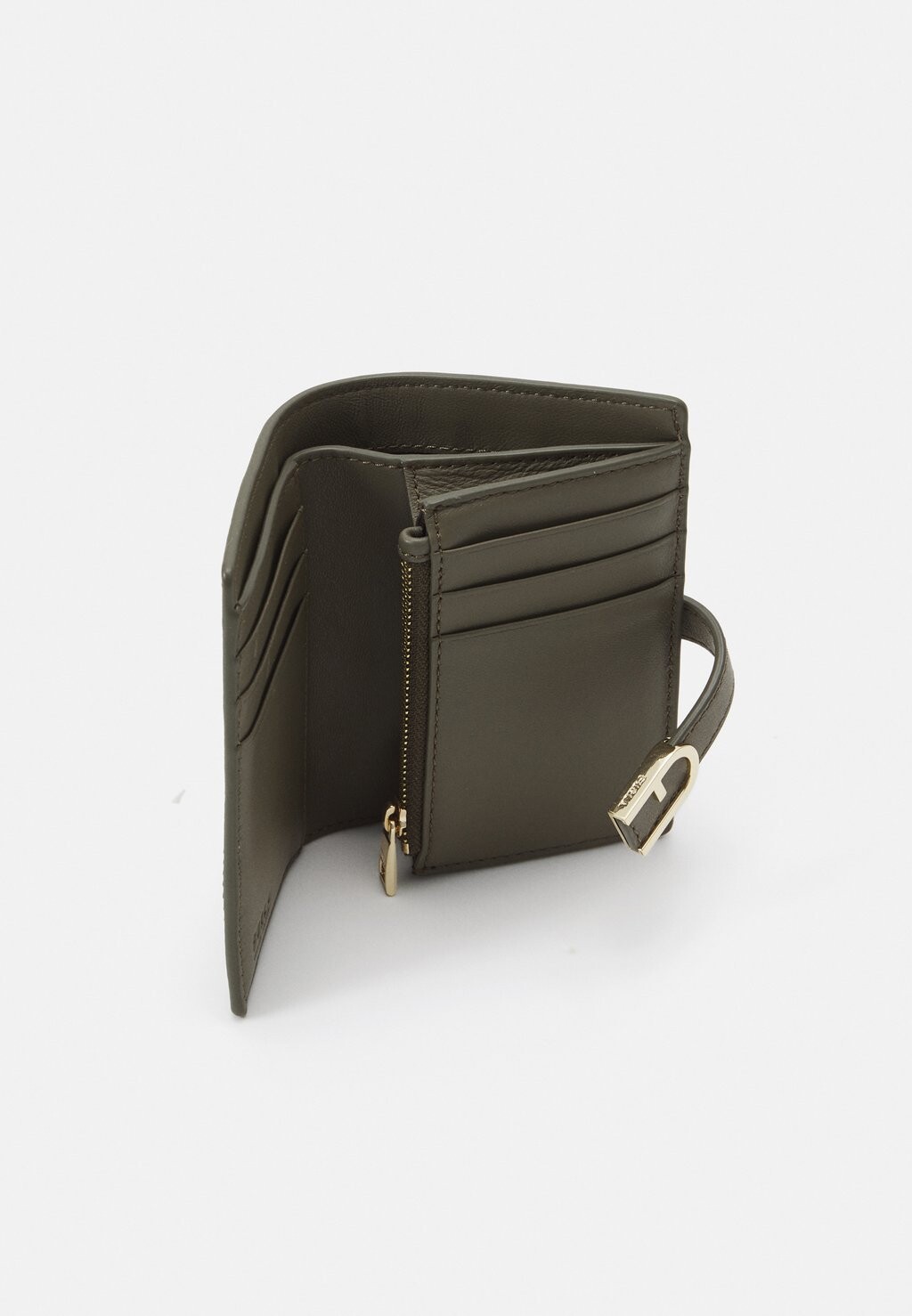 

Кошелек Flow Compact Wallet Furla, хаки