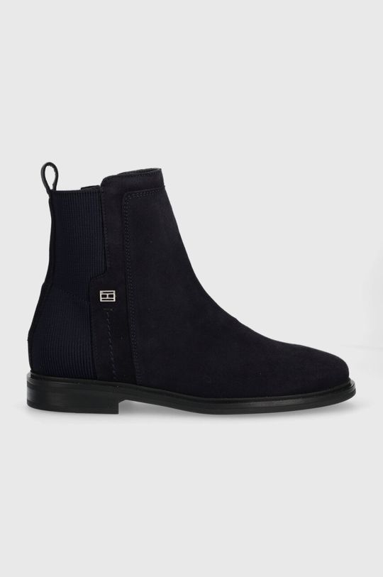 

TOMMY ESSENTIALS BOOT замшевые ботильоны Tommy Hilfiger, темно-синий