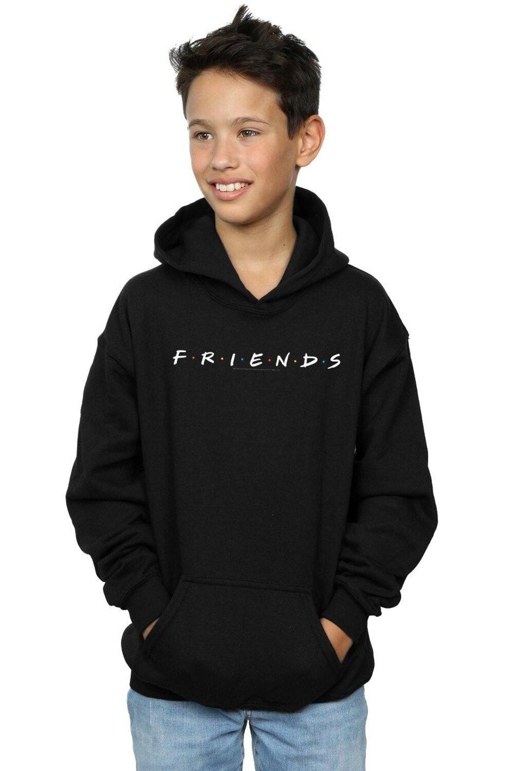 

Толстовка с текстовым логотипом Friends, черный
