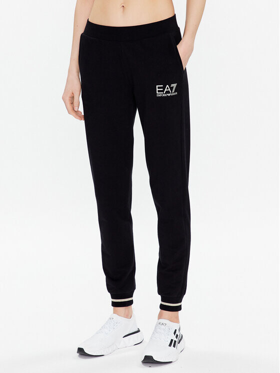 

Спортивные брюки стандартного кроя Ea7 Emporio Armani, черный