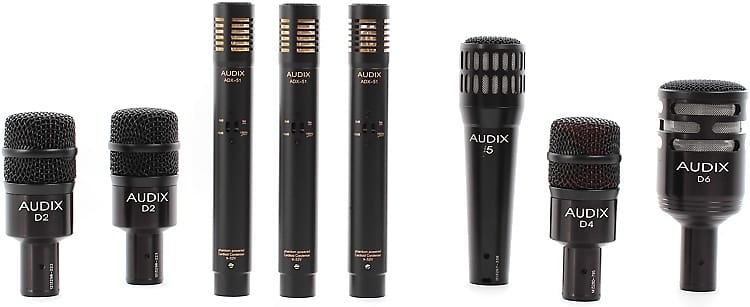 Комплект микрофонов Audix DP7 Plus Bundle 8-Piece Drum Microphone Package комплект микрофонов для ударных audix dp7