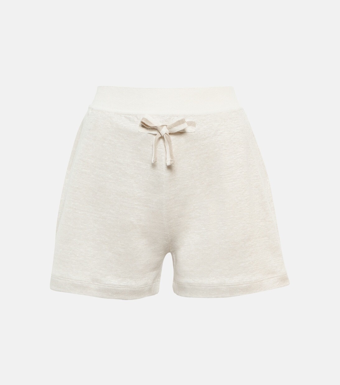 

Шорты из смесового льна LORO PIANA, белый