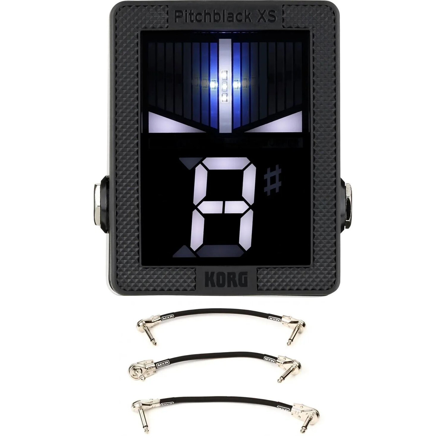 

Специальный педальный тюнер Korg Pitchblack XS с 3 соединительными кабелями
