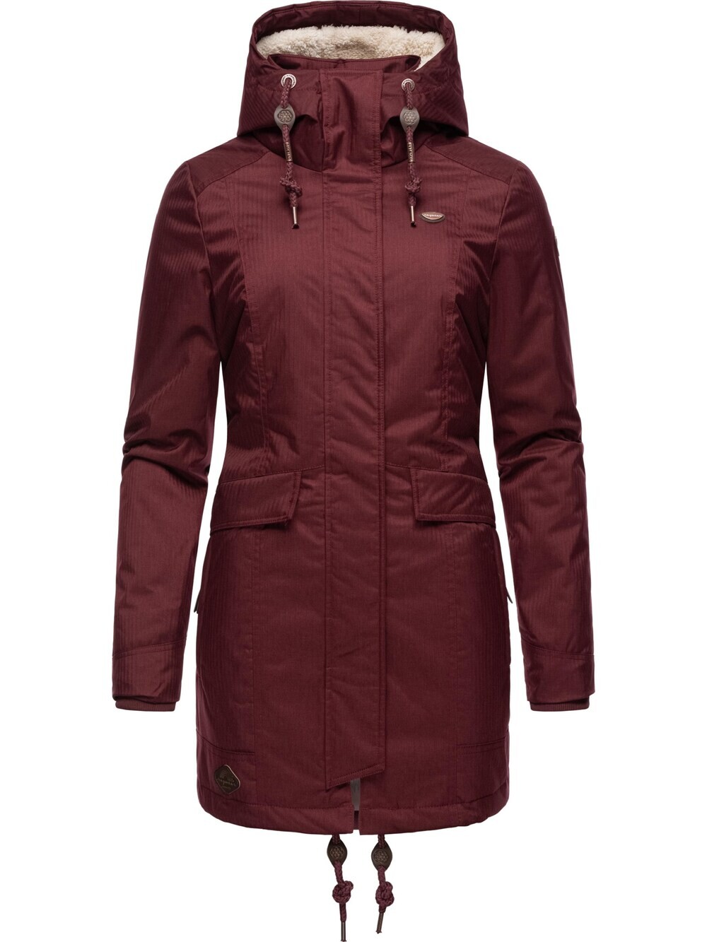 

Зимняя парка Ragwear Tunned, красное вино