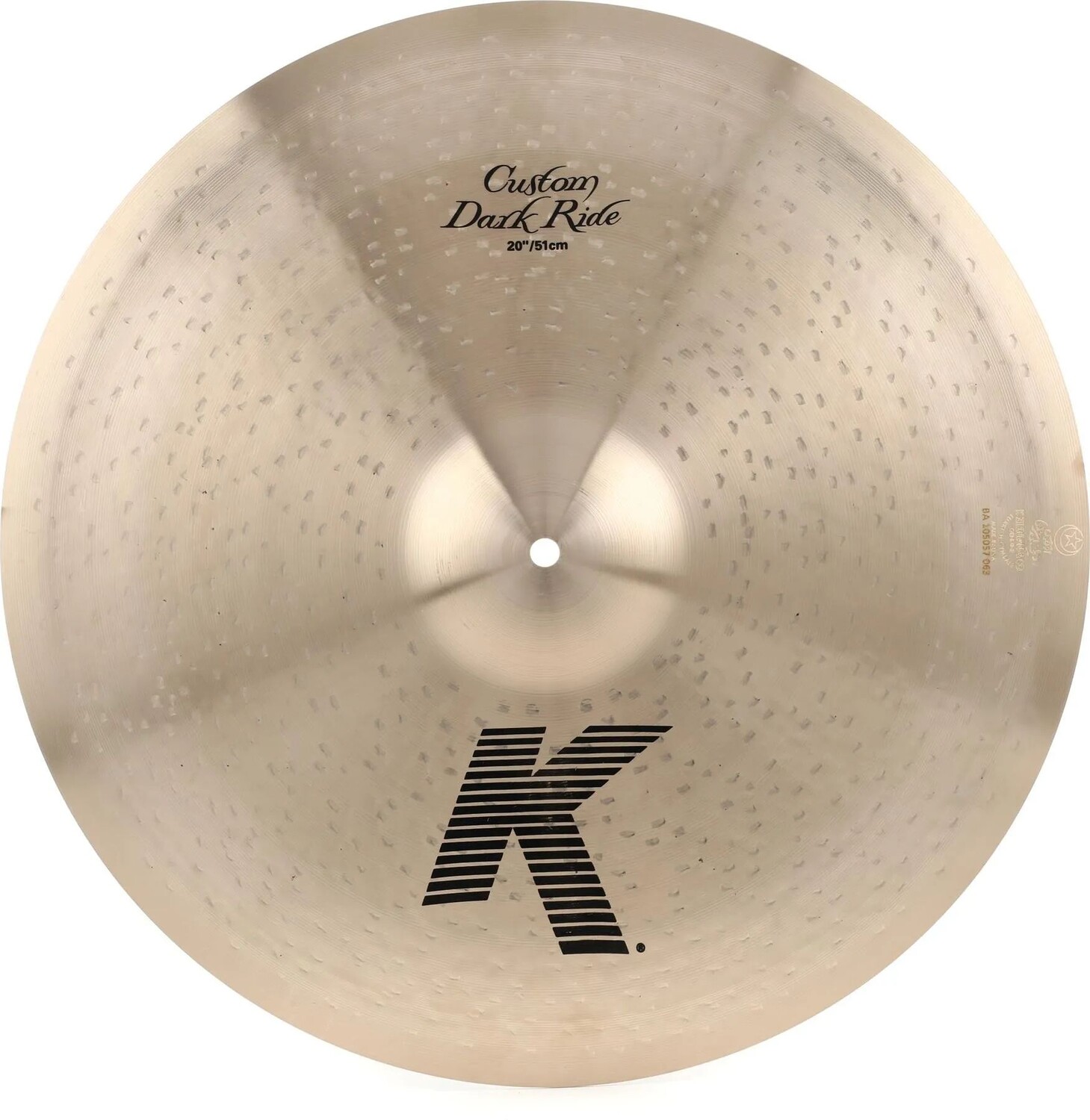 

Тарелки Zildjian 20 дюймов K Custom Dark Ride