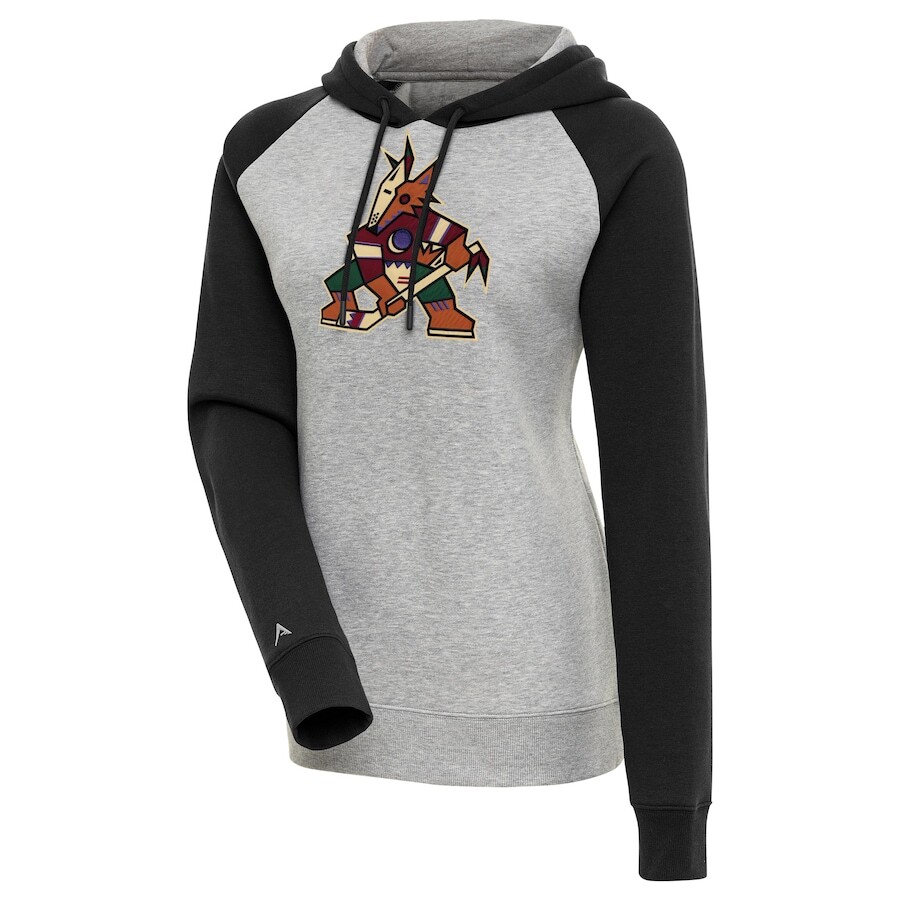 

Пуловер с капюшоном Antigua Arizona Coyotes, серый