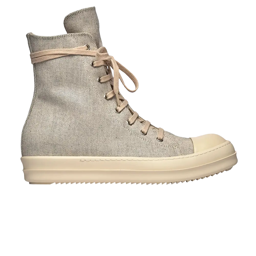 

Высокие кроссовки Rick Owens EDFU DRKSHDW Canvas High, серый