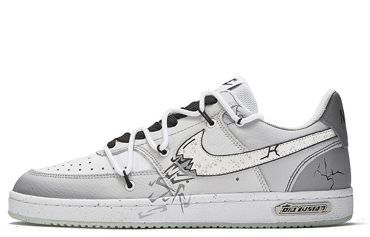 

Мужские кроссовки для скейтбординга Nike Dunk, White/Gray