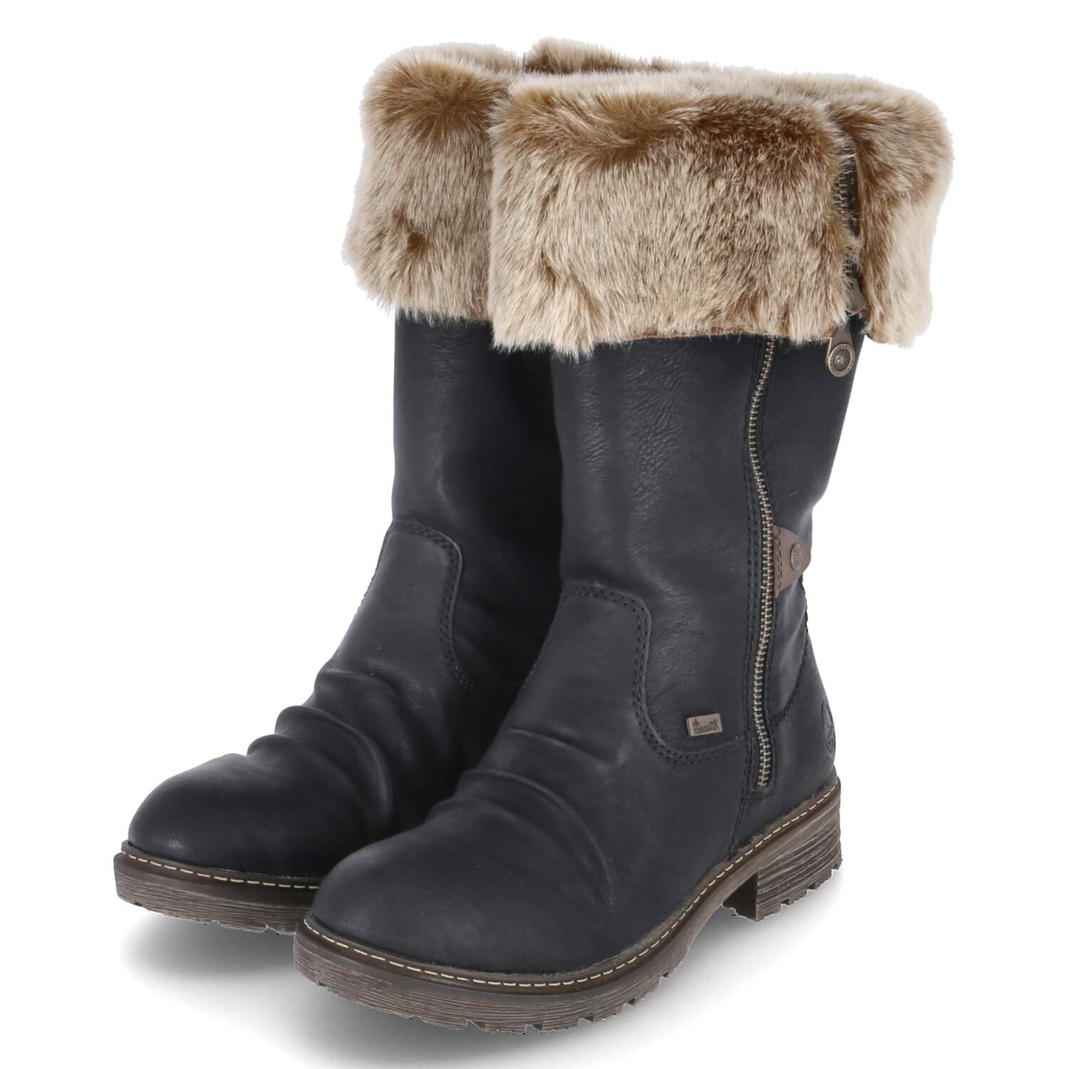 Ботинки rieker Winterstiefel, черный