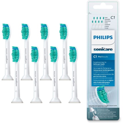 Philips Sonicare Original ProResults Стандартные насадки для зубных щеток Sonic насадка для зубных щеток philips hx6012 07 sonicare proresults 2 шт