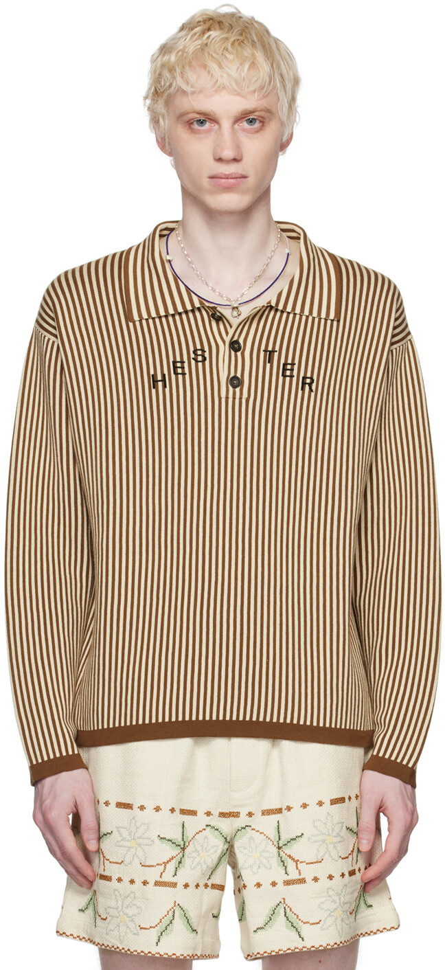 

Поло Bode Brown и Off-White Hester Street
