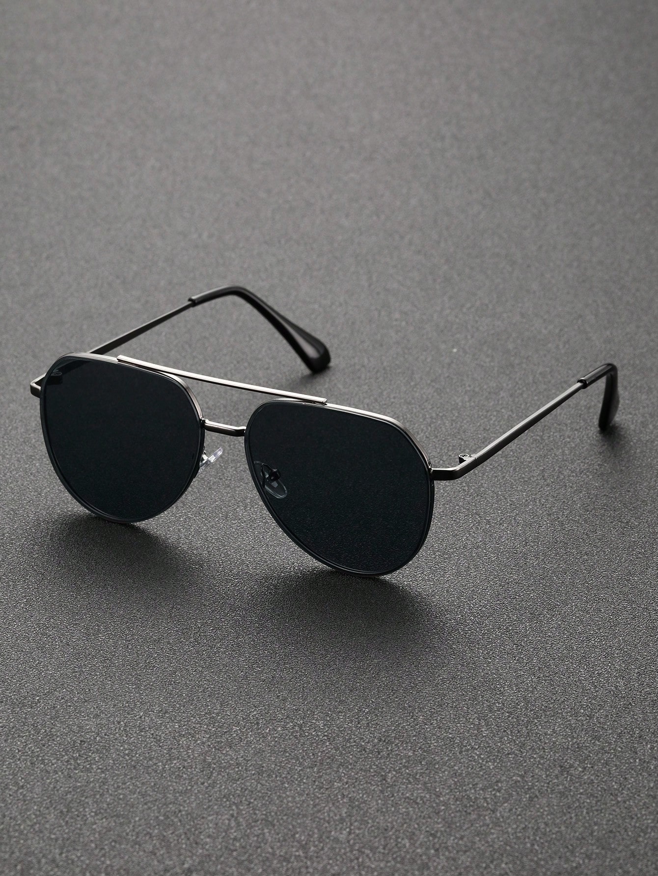 1 шт. мужские очки-пилот в металлической винтажной модной оправе для ежедневной рыбалки на открытом воздухе, серый