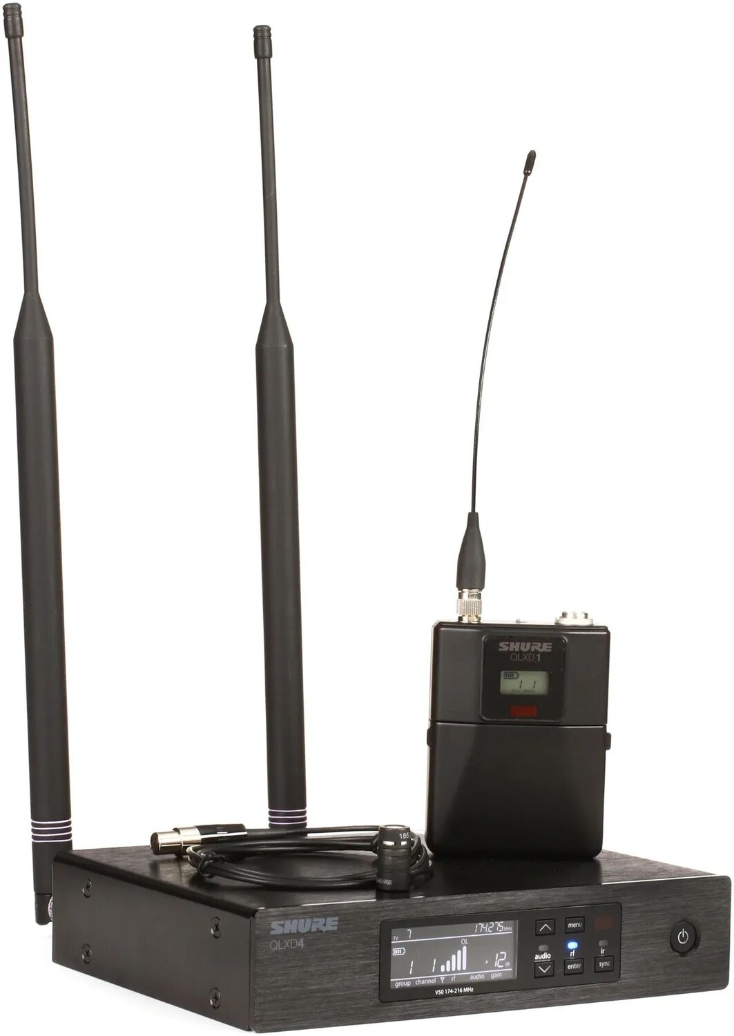 

Беспроводная петличная микрофонная система Shure QLXD14/85 — диапазон V50