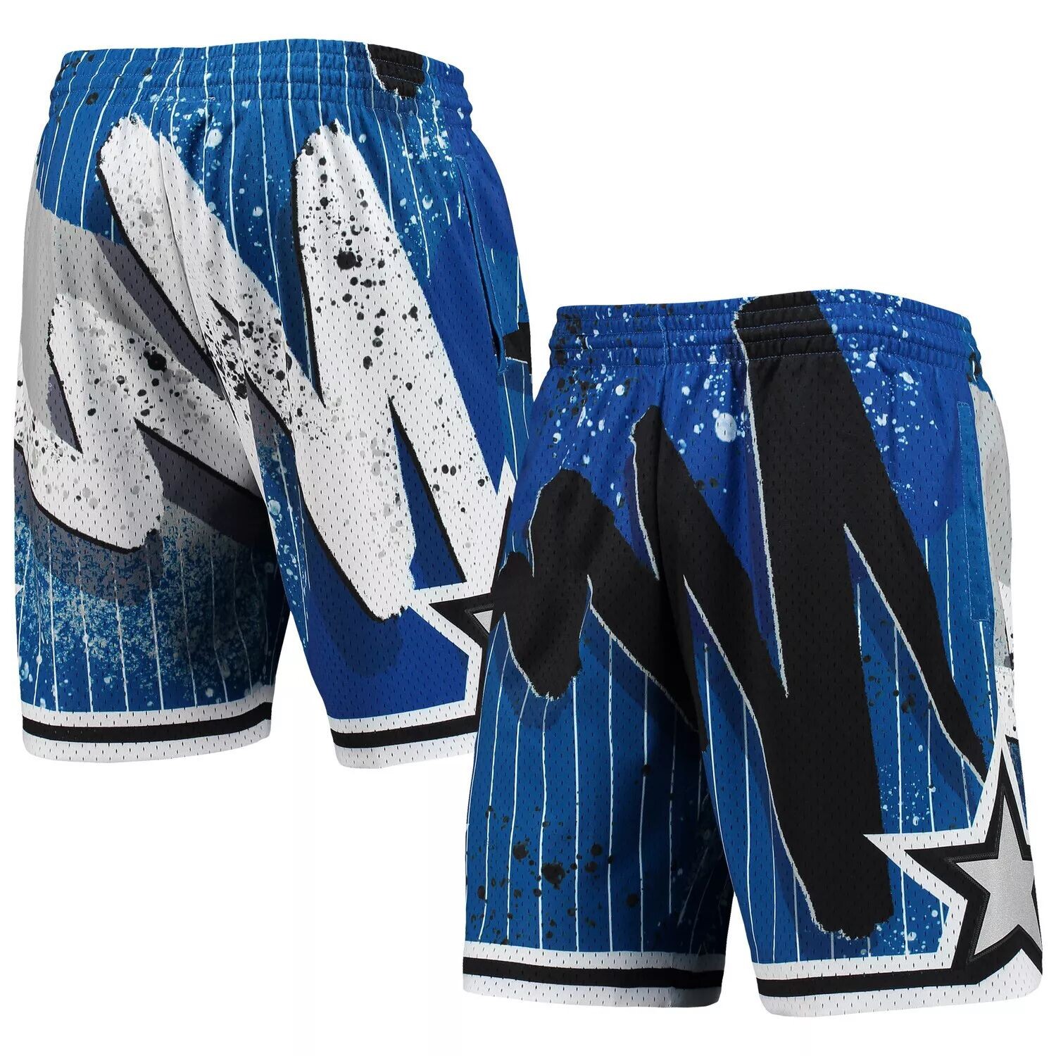

Мужские шорты Mitchell & Ness Blue Orlando Magic Hardwood Classics 1994 Hyper Hoops Swingman