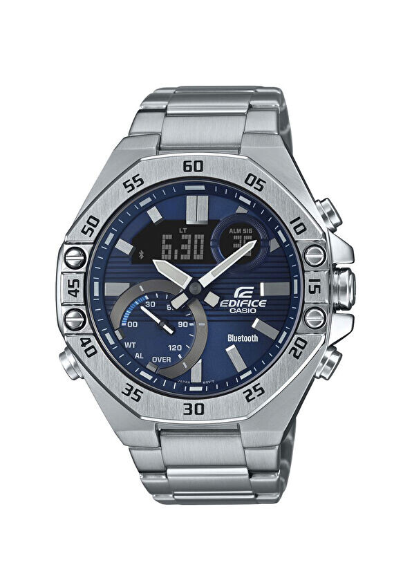 

Стальные мужские наручные часы Edifice ecb-10d-2adf Casio, мультиколор