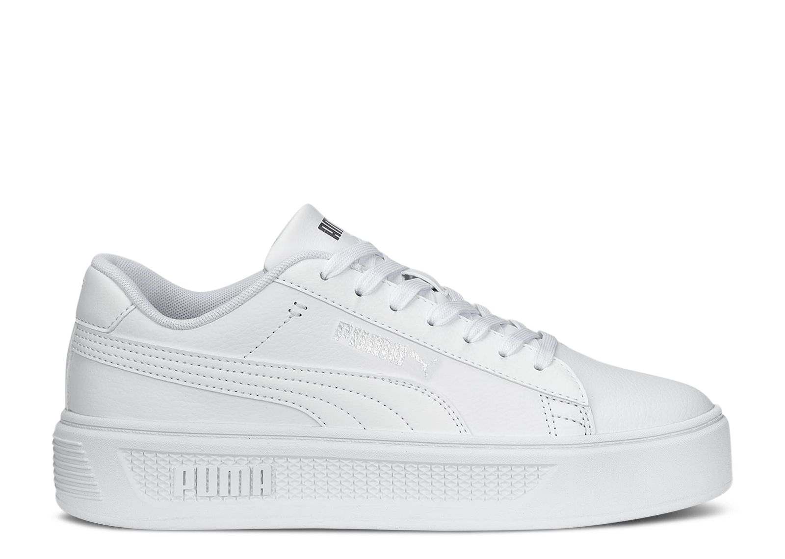 

Кроссовки Puma Wmns Smash Platform V3 'White Silver', белый