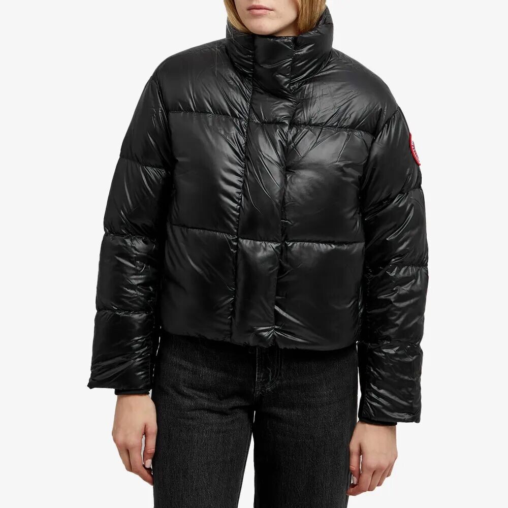 

Canada Goose Укороченная куртка-пуховик Cypress, черный